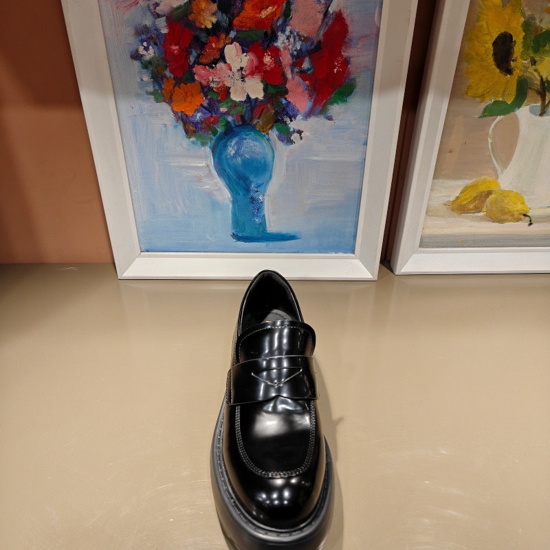 Casdan 2026 New European-Style Genuine Leather Thick-Soled Loafers for Women, British Style Chunky Heel Round Toe Deep-Cut Women's Shoes Casdan 2026 New European-Style Genuine Leather Thick-Soled Loafers for Women, British Style Chunky Heel Round Toe Deep-Cut Women's Shoes