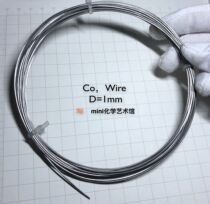 (see classification for unit price of each length) pure cobalt wire cobalt electrolytic cobalt Co 9995 cobalt wire diameter 1mm