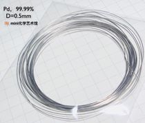 Diameter 0 5mm Palladium Pond Pd Wire High Purity Palladium Pd Wire Pd 99 99