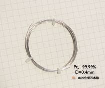 0 4mm high pure platinum wire platinum wire platinum wire flame color reaction platinum wire Pt pure platinum wire