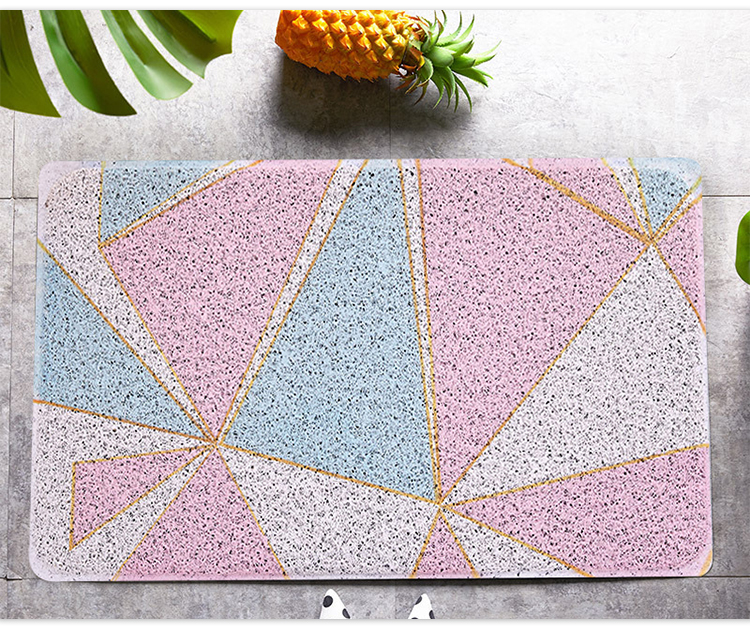 Bắc Âu ins dây vòng sàn thảm phòng khách phòng ngủ lối vào cửa stomp mat nhà bếp phòng tắm trượt nhà bẩn - Thảm sàn thảm bếp dài