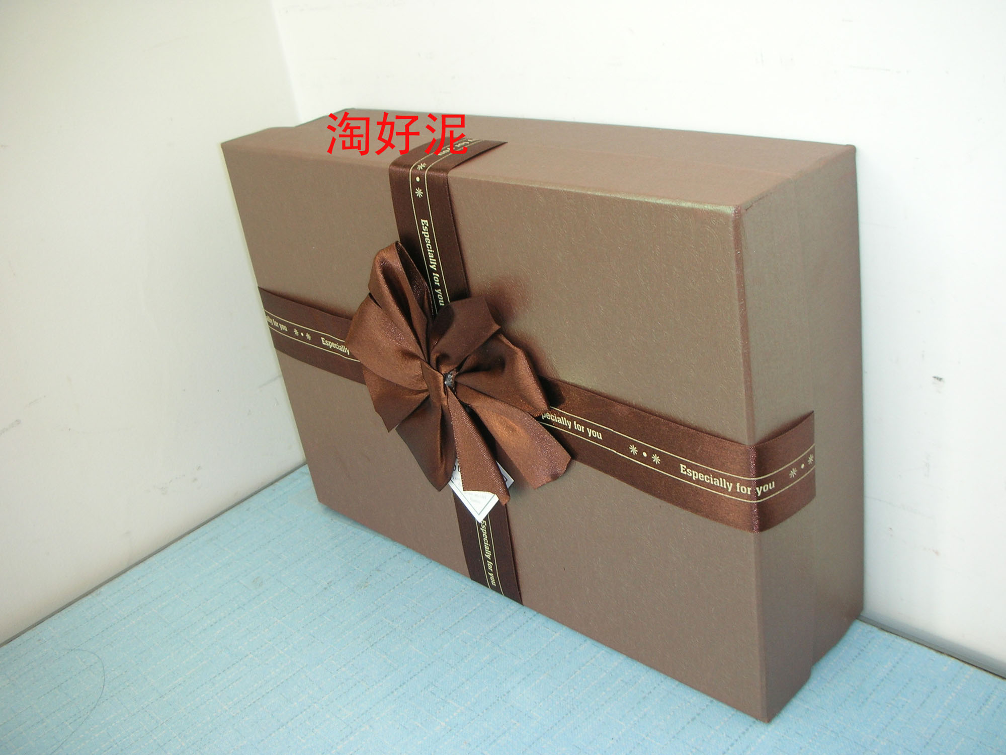 High gear gift packaging box Special No. 33X23X8cm gift box Business Coffee Color rectangle full 50 -Taobao
