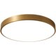 Ultra-Thin Led Ceiling Light Fixture, Modern Minimalist Balcony Light, Round All-Copper Master Bedroom Light, Trendy Bedroom Light
