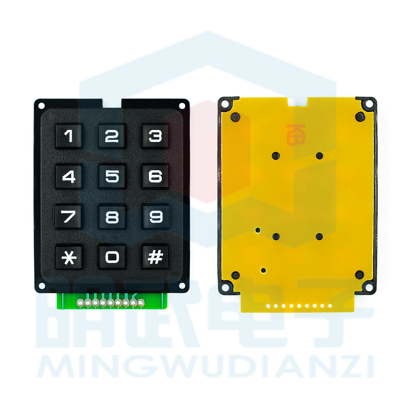 Monolithic keyboard keyboard Matrix keyboard 3*4 3x4 keyboard 12 keyboard keyboard keyboard module