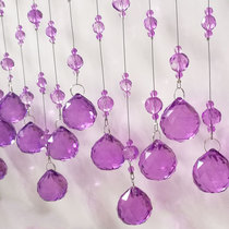 Love phase curtain porch curtain bead curtain crystal curtain partition curtain living room toilet toilet home decoration feng shui curtain