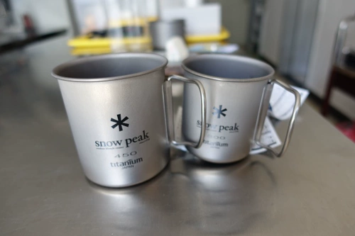 Snow Peak Japan Xuefeng Titanium Single -Layer Water Cup H300 300 мл