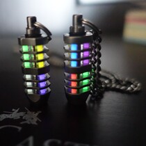 US original imported TEC titanium alloy tritium tube outdoor survival key hanging self-luminous signal lamp knife