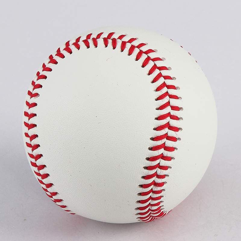 Brett Brett U12 Soft Baseball BR300 Cowhide Baseball Wool Core Hard 9 Match Designated Ball