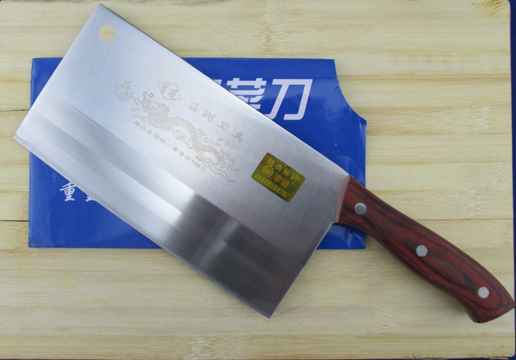 High - density Li Chef 5 Chrome Stainless Steel high - end quality meat cutter 123# household kitchen tool