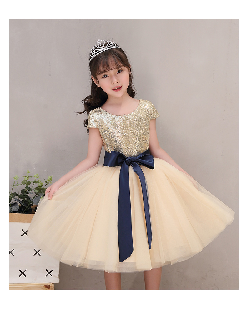 Trẻ em ăn mặc công chúa váy piano trang phục cô gái chủ nhà trình diễn mô hình sàn catwalk buổi tối mùa hè bộ vest bé trai hàng độc
