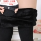 Bà bầu quần legging cộng với size cộng nhung mùa thu và quần mang thai dạ dày nâng quần bước giữ quần nhung mỏng 200 kg