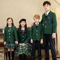 2021 Kindergarten uniforms class uniforms British spring and autumn suits boys and girls suits personalized custom dresses for primary and secondary school students