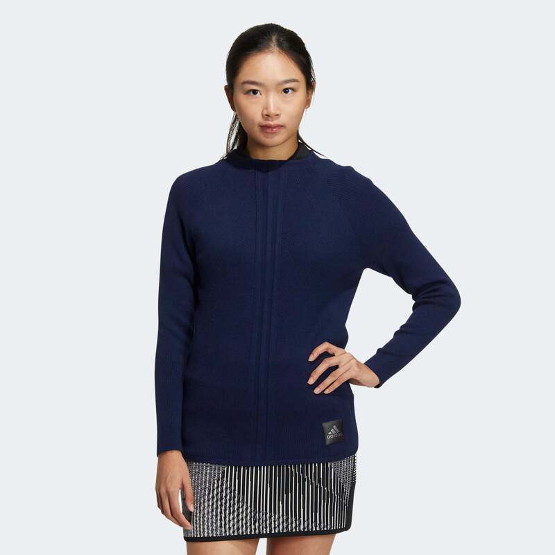 Adidas/Adidas Genuine Pullover Golf Sports Women's Woolen Top Hg1678 Adidas/Adidas Genuine Pullover Golf Sports Women's Woolen Top Hg1678