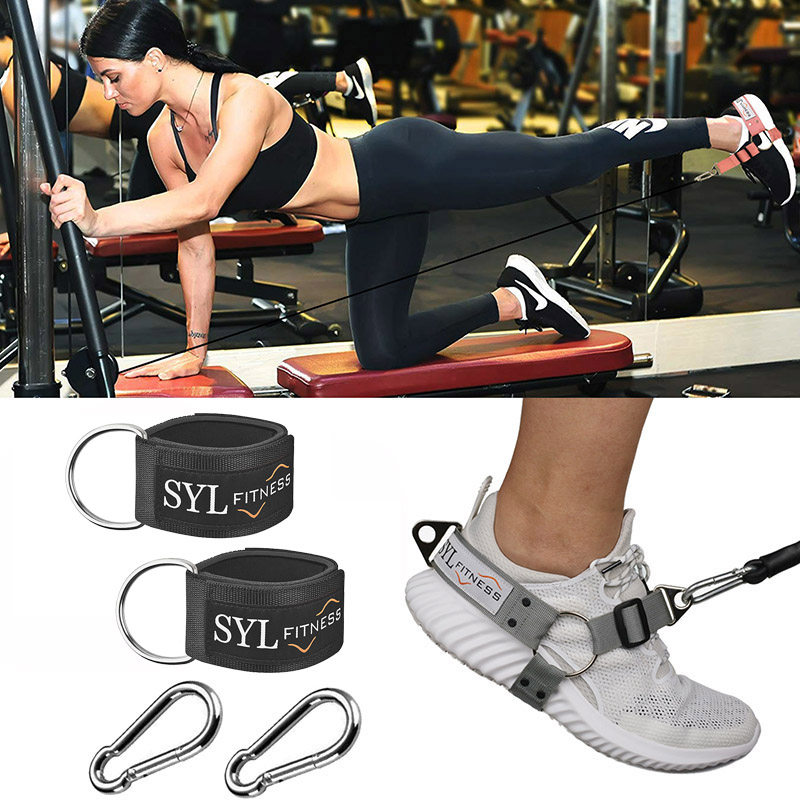 Gantry Ankle Deduction Fattening Hip Leg Muscle Fitness Ankle Strap Fullhip Beauty Leg Tension Rope Professional Shoe Cover