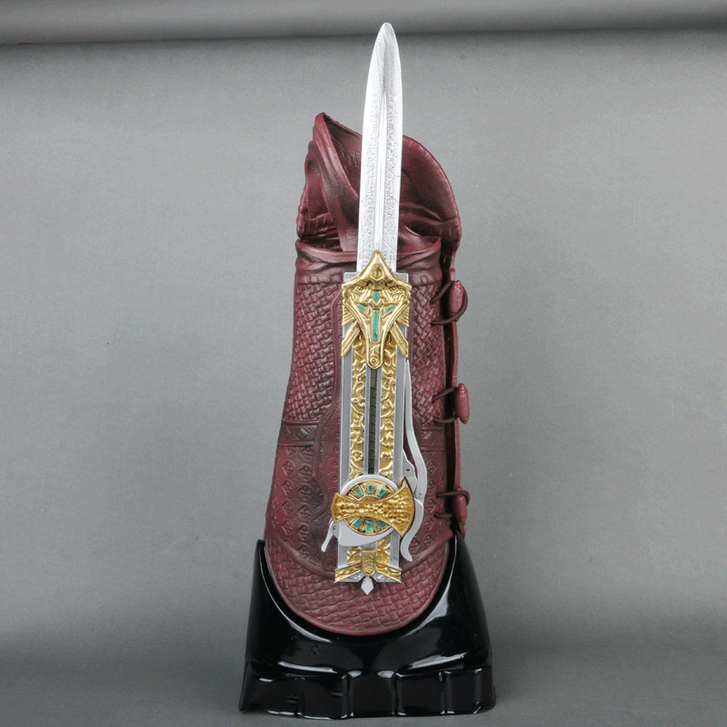 Assassin Creed Movie Tay Áo Thanh Kiếm Cổ Tay Bìa Cosplay Vũ Khí Đạo Cụ 1: 1 Hidden Blade Tay Áo Mũi Tên Lưỡi Có Thể Đẩy Ra cosplay luffy