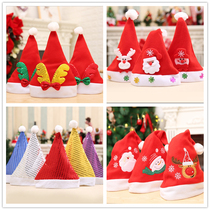 Christmas decorations holiday supplies antlers hats adult children elderly Christmas hats cartoon hats party supplies