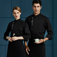 Черный фартук для гурманов