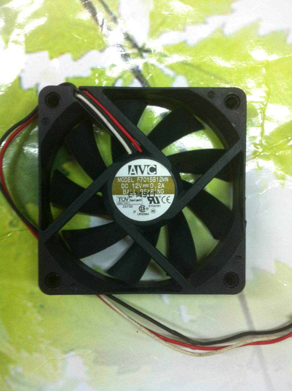 Taiwan AVC 7015 F7015B12MN 12V 0 2A cpu Ball cooling fan 70 * 70 * 15MM