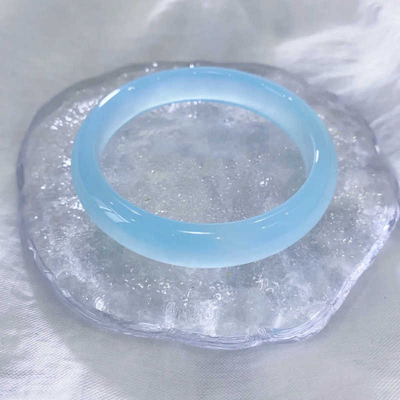 Ice-Clear Sky Blue Burmese Imitation Bracelet, Glass-Type High Ice Women's Bracelet, Fortune-Enhancing Bracelet, Bracelet for Photos, Children's Bracelet Ice-Clear Sky Blue Burmese Imitation Bracelet, Glass-Type High Ice Women's Bracelet, Fortune-Enhancing Bracelet, Bracelet for Photos, Children's Bracelet