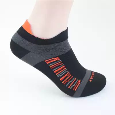 Spring and summer low-top invisible socks women's quick-dry thin running marathon sports socks back ear anti-wear bone socks tip