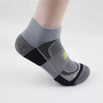Marathon running socks men's sports socks towel bottom thick short tube outdoor basketball socks quick-dry anti-odor