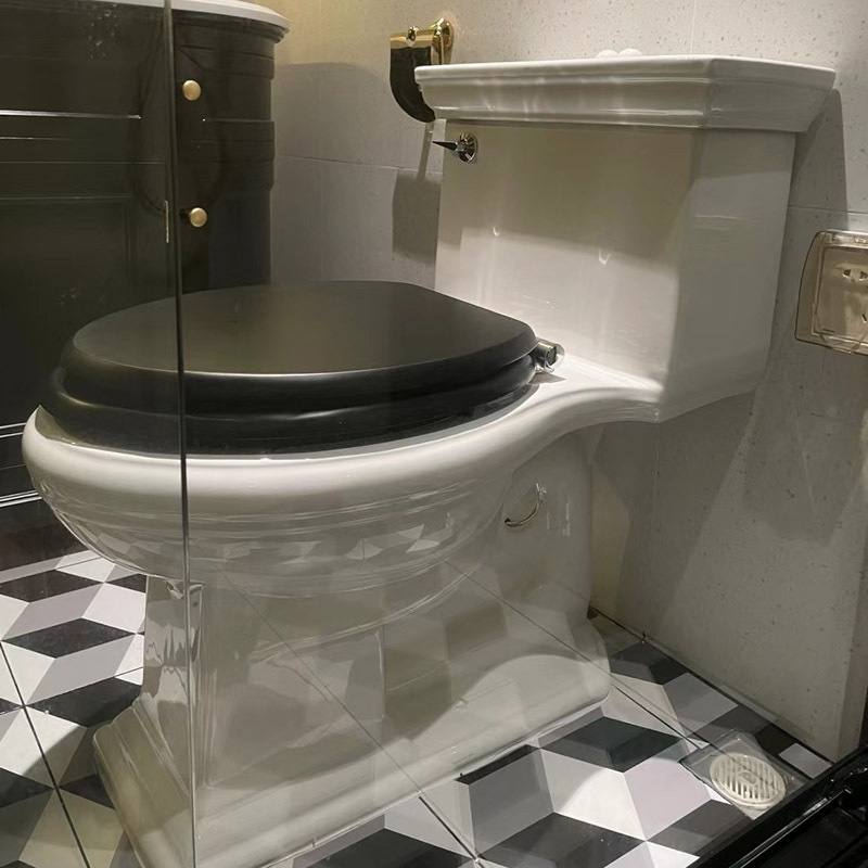 Detalai Bathroom Retro European Trimming Toilet Luxurious American Classical Toilet Mingyu Hotel