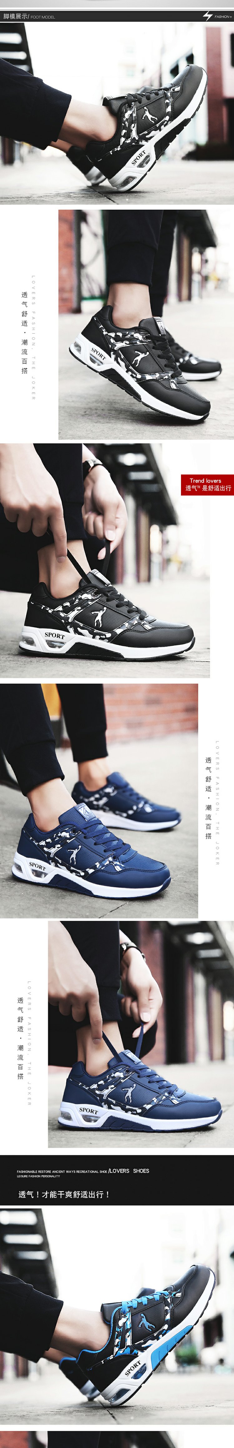 Jordan Granny mùa xuân và mùa hè của nam giới giày không trượt da của nam giới thể thao chạy casual trắng giày du lịch không thấm nước 361 giay the thao nu