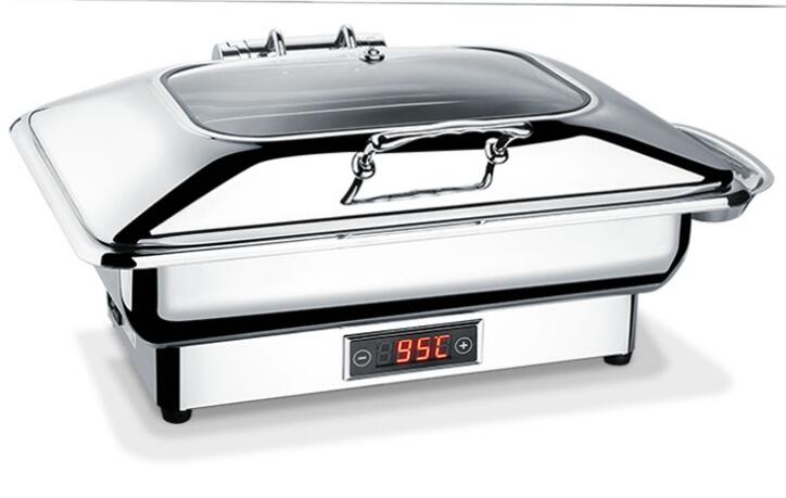 304 stainless steel buffet stove Hotel Buffy stove hydraulic clamshell insulation stove electric heating breakfast stove