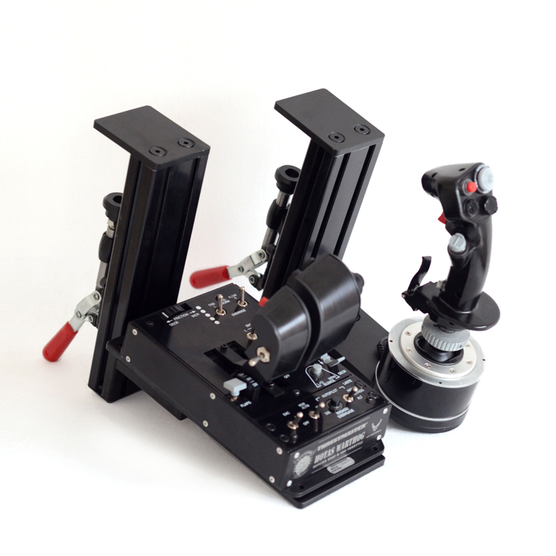 Tumaster Wingsheng Orion Pig Rod X56 Vkb Flight Joystick Desktop Mounting Bracket Matte Black