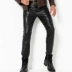 Sequoia Dragon Winter Thicken Hained Leather Leather Leather Men Slim Slim Locomactor Windproof Plus Velvet Leather Leather Leather