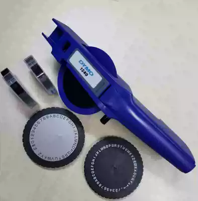 dymo Emperor Manual labeling machine 1540 embossed English digital DIY manual printer self-adhesive