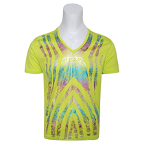 Special 450-R main line summer mens short-sleeved T-shirt bronzing print design cotton made in Italy