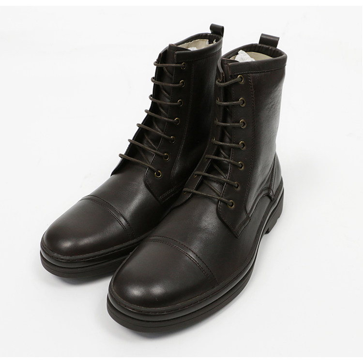 Special 650 - GF coffee color with short boots men trend and leather material