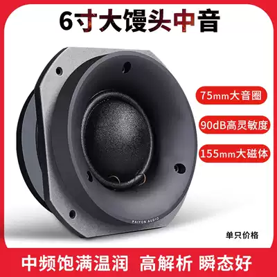 Paiyang audio 6 inch DM6A-82-10P big steamed buns ball top midrange horn hifi speaker unit