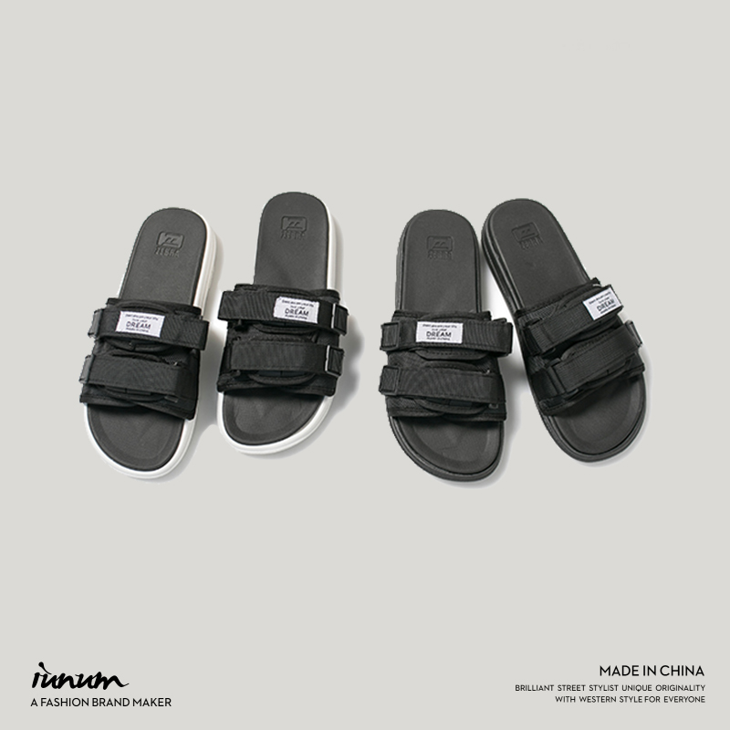 Men's beach shoes 2020 new summer thick-soled flip-flops men's trendy slippers outerwear fashion casual sandals