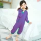 Đồ ngủ trẻ em một mảnh mùa xuân và mùa thu bé trai và bé gái túi ngủ chống đá cho bé cotton dài tay phục vụ nhà gái cộng với nhung quần áo trẻ em giá rẻ