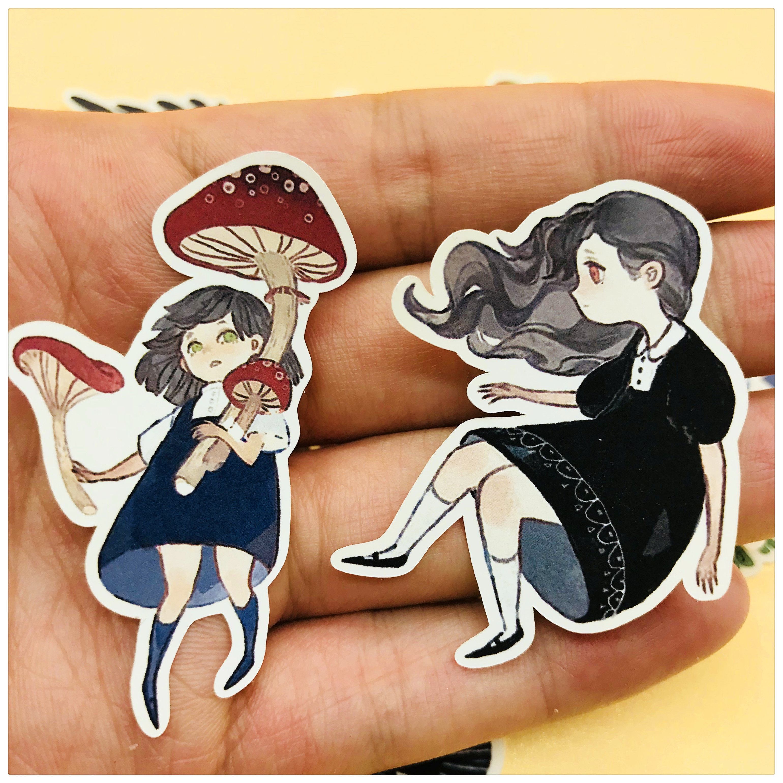 Hand account sticker pack Footsteps third bomb 42 pieces of hand account sticker photo album decoration 25 yuan