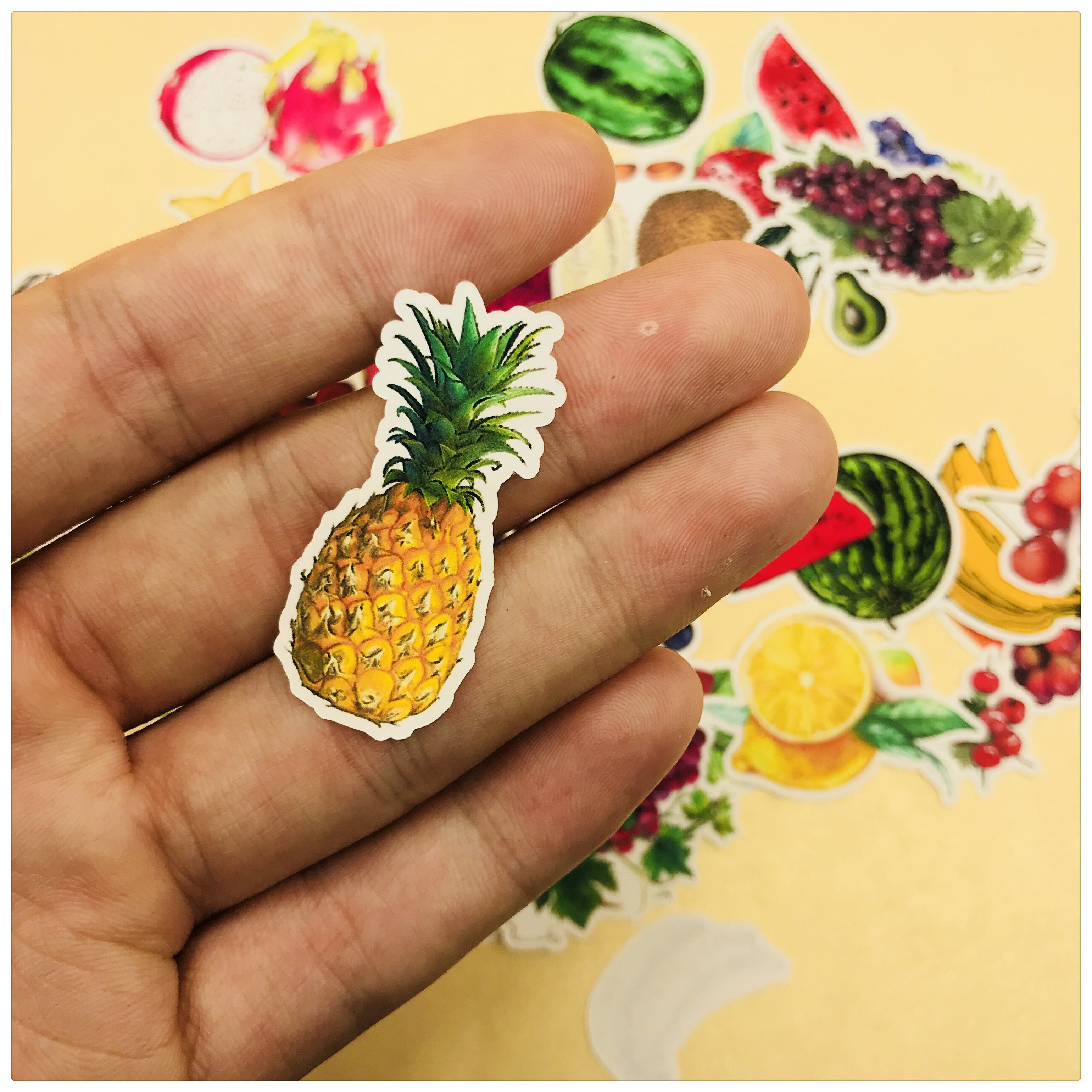 Handbill Sticker Packs Fresh Fruit Time 49 Entrance Ledger Sticker Album decorations RMB25 -Taobao