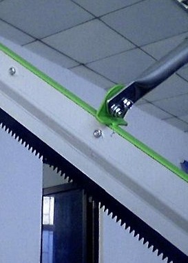 Cement self-leveling construction tooth rake Self-leveling rake PU stadium scraper feeding rack