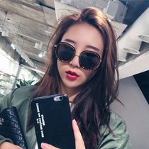 Sunglasses Womens Round Frame Stars The Same Round Face GM Sunglasses Han Prints RED GLASSES MENS FACE BOOMERS OLLIE