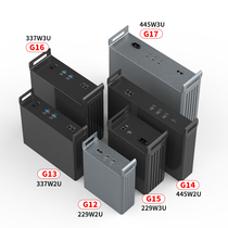 Aluminum alloy chassis housing newsletter traffic equipment case housing aluminium profile instrument shell G-2U 3U