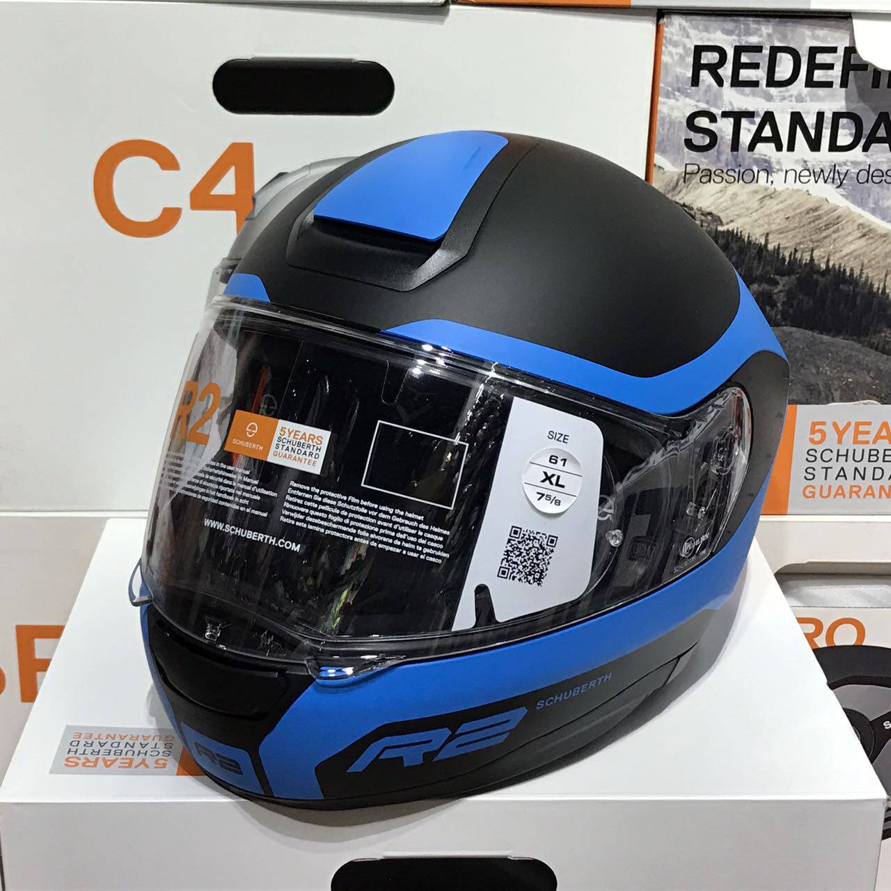 Original dress German import Schuberth Schubert safety helmet R2 sports car All four-season locomotive racing helmet