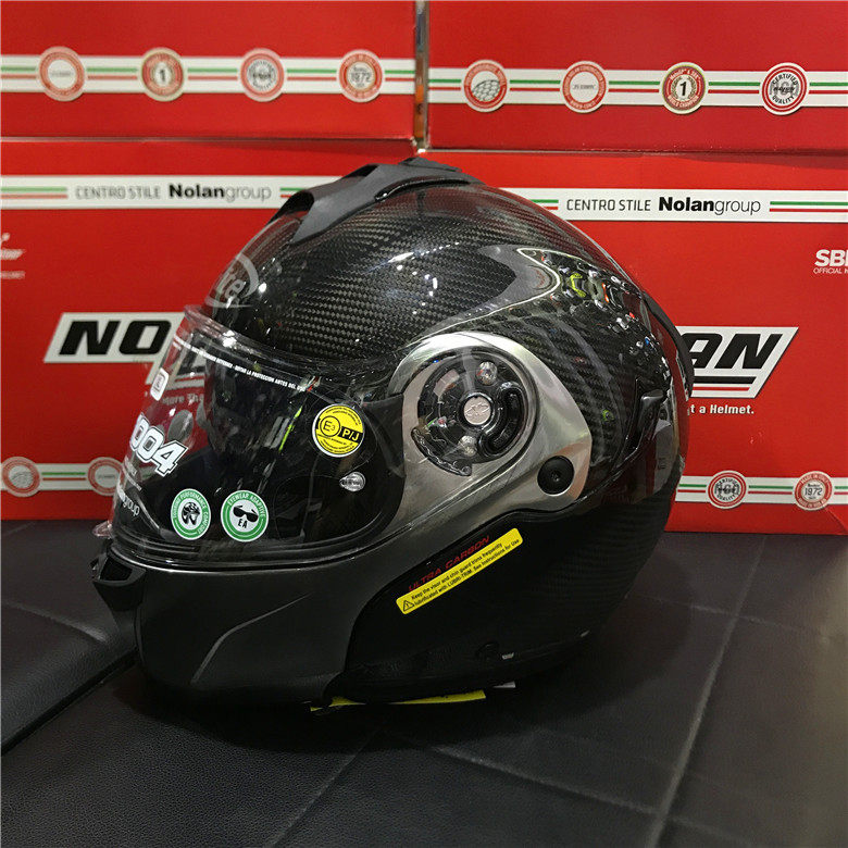 Italian original imported NOLAN safety helmet xlite X-1004 carbon fiber unveiled helmet multifunctional combined armor