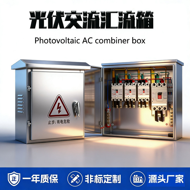 Photovoltaic Power Generation Ac Combiner Box 220/380V High-Power Cabinet-Type Solar Power Combiner Grid Connection Cabinet Photovoltaic Power Generation Ac Combiner Box 220/380V High-Power Cabinet-Type Solar Power Combiner Grid Connection Cabinet