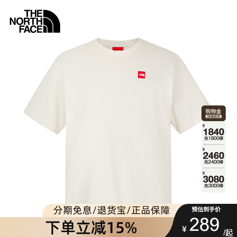 Thenorthface North Face Short-Sleeved Men's and Women's 26 Spring and Summer Casual Breathable Half-Sleeved Loose Logot Shirt 8Eg5