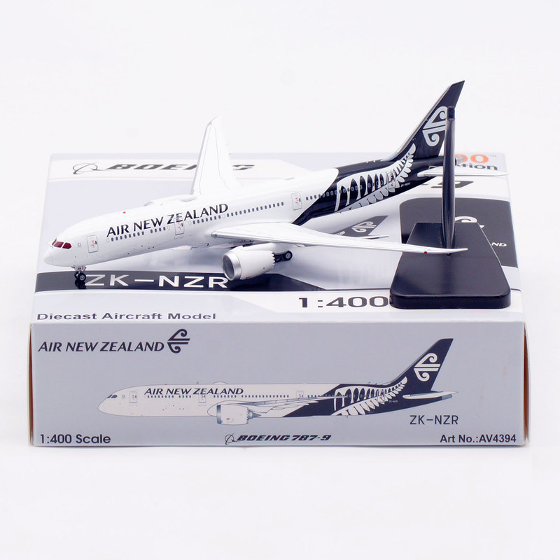 Aviation 1/400 New Zealand Airlines B787-9 Metal Aircraft Model Zk-Nzr Aviation 1/400 New Zealand Airlines B787-9 Metal Aircraft Model Zk-Nzr
