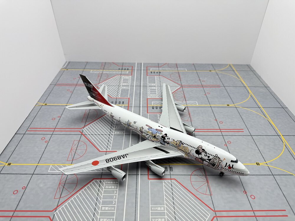 SQ Wings 1:200 JAL Japan Airlines Boeing B747-400D Aircraft Model