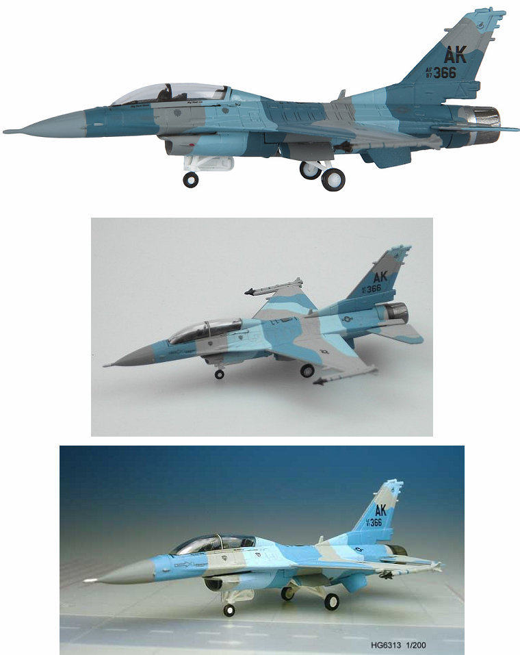 【未使用品】HOGAN 1/200 F-16D イスラエル空軍 NO.6061 Hogan Wings 1/200 Israeli Air Force F16D HG6061 Fighter Alloy