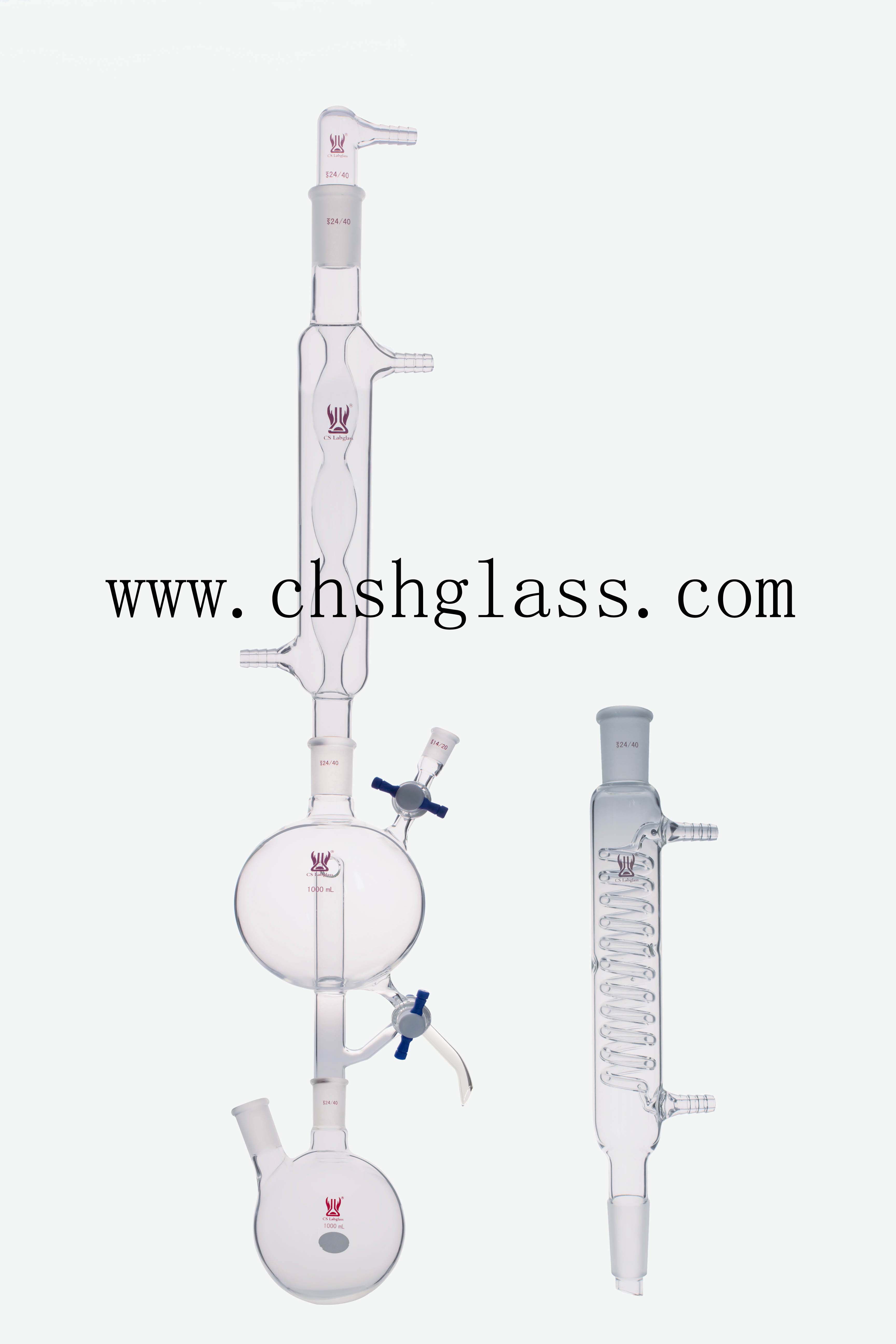 天津诚盛玻璃溶剂干燥装置/套高硼硅化学实验室仪器教学玻璃仪器
