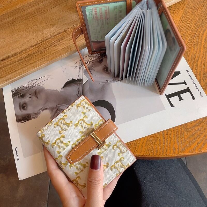 Net red driver's license card package multi-card ins style exquisite, small, cute, high-end ultra-thin card holder